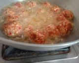 A picture of step 3 of Dry Manchurian.