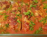 Pas rețetă Dovlecei umpluți cu carne tocată la cuptor! 5 fotografie