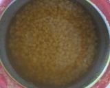 A picture of step 3 of Cholar Dal.