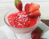 A picture of step 7 of Strawberry Frozen yogurt.