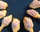 Foto del passaggio 6 della ricetta Cucchiaini di pasta sfoglia con crema di prosciutto cotto