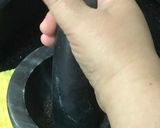 A picture of step 2 of Bangla Lau Beshwari (A Lost Recipe).