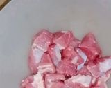 A picture of step 1 of Air fryer Beef Tikka.
