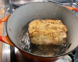 Une image de l'étape 12 de Rôti de porc mariné aux carottes et herbes aromatiques.