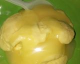 A picture of step 3 of Mango ice cream 😋.
