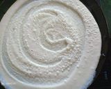 A picture of step 2 of Carrot cheese pomegranate roll dosa.