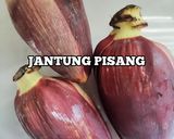 Gambar langkah 1 resipi Acar Jantung Pisang.