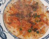 A picture of step 5 of Tomato, onion uttapa.