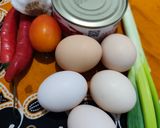 Foto langkah ke 1 dari resep Dadar Telur Kepiting.