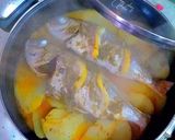 Foto del paso 7 de la receta Guiso de marinero en cazuela con patatas y alguna que otra cosa