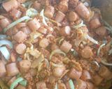 Foto del paso 1 de la receta: Salchicha con longaniza y tocino a la Mario, s