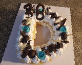 Foto del paso 12 de la receta: Como hacer decoraciones fáciles en chocolate para tortas