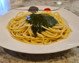 Foto del paso 5 de la receta: Espaguetis al pesto de anacardos