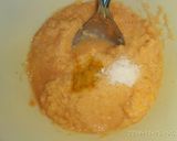 A picture of step 3 of Assamese bilahi boror tenga (Sour Curry with Red Lentil Fritter).