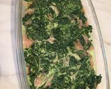 Spenótos rakott csirkemell sáfrányos rizzsel recept fázis 3 fotója