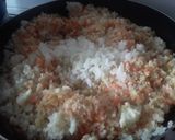 Foto del paso 6 de la receta: Pan de Pita relleno con "carne de coliflor" piña dulce y queso!!! 🍘🍍🧀🍘