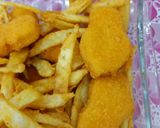 A picture of step 4 of Crispy crunchy fries.