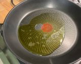 Une image de l'étape 7 de Cheveux d’ange aux fanes de carottes, lard fumé et pecorino.