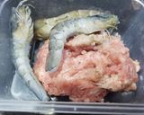 Hình bước làm 1 của món Mì Chũ nấu tôm thịt