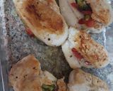 A picture of step 6 of Creamy mushroom chicken breast.