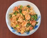 รูปขั้นตอนการทำที่ 8 ของ ข้าวผัด 2 สหาย