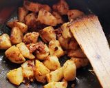 A picture of step 11 of Dhokar Dalna(no onion,no garlic).