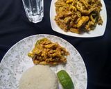 চিকেন কাচা কাঠাল ভুনা রেসিপির ধাপ 7 ছবি