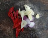 Foto langkah ke 2 dari resep Tumis Sawi Putih dan Tahu.