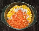 A picture of step 2 of Sweet Corn Chat.