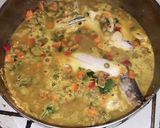 Foto del paso 4 de la receta: Pejerrey con arroz al curry