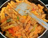 ভেজিটেবলস চীজি এগ পাস্তা (vegetable cheesy egg pasta recipe in Bengali) রেসিপি ধাপ - 5 ছবি
