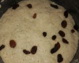 A picture of step 1 of Semolina raisins puff puff.