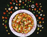 A picture of step 9 of Instant Veg Pizza.