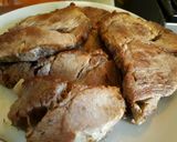 Pecsenye tarjából, krumplipürével recept fázis 2 fotója