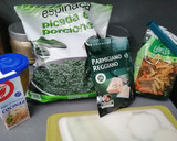 Foto del paso 1 de la receta: Espirales con Espinaca y Nata