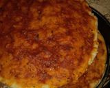 Foto del paso 5 de la receta: Pizza casera para los Reyes!! 😁😁🙋♀️