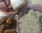筍子排骨粥的食譜步驟1照片