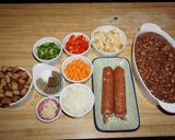 Foto del paso 1 de la receta: POROTOS PINTO CON CHORIZOS CASEROS. JON STYLE