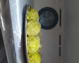 A picture of step 2 of Matar paneer kofta.