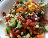 A picture of step 3 of Salad [keto].