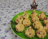 A picture of step 9 of Rasmalai modak (anant chaturdashi special).
