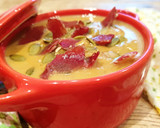 Foto del paso 11 de la receta: Crema de Calabaza Asada y Manzana con Champiñones