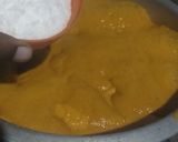 A picture of step 5 of Coconut fish curry.