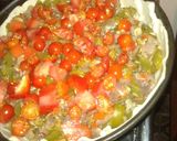Foto del paso 6 de la receta: Tarta de carne, zapallitos y tomate