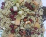 A picture of step 3 of Kashmiri Pulao.