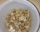 A picture of step 1 of Mokey's Wet fry Beef.