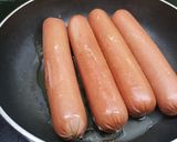 Foto del paso 5 de la receta Salchichas en forma de corazón
