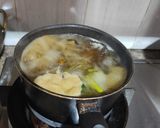 Foto langkah ke 7 dari resep Wedang ronde merah putih.