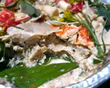 รูปขั้นตอนการทำที่ 2 ของ หมกเห็ดเด็ดดวง #Lowcrab