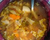 A picture of step 22 of Seafood Soup (Sopa Marinera).